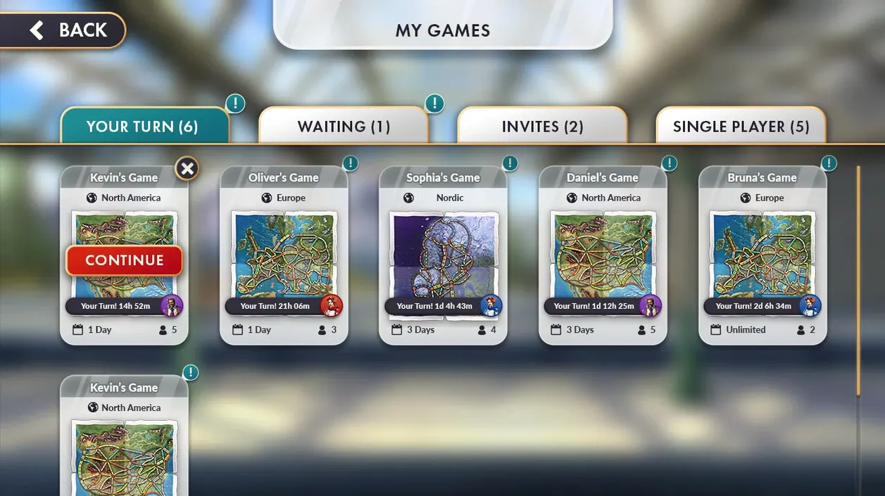 Ticket to Ride — frame 3 Ticket to Ride tools, view 3