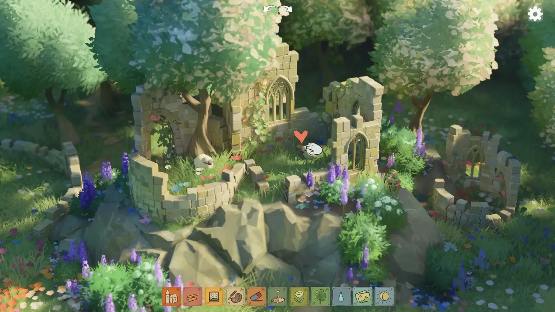 Tiny Glade: slide 1 of 6 tiny glade mac full version — main panel