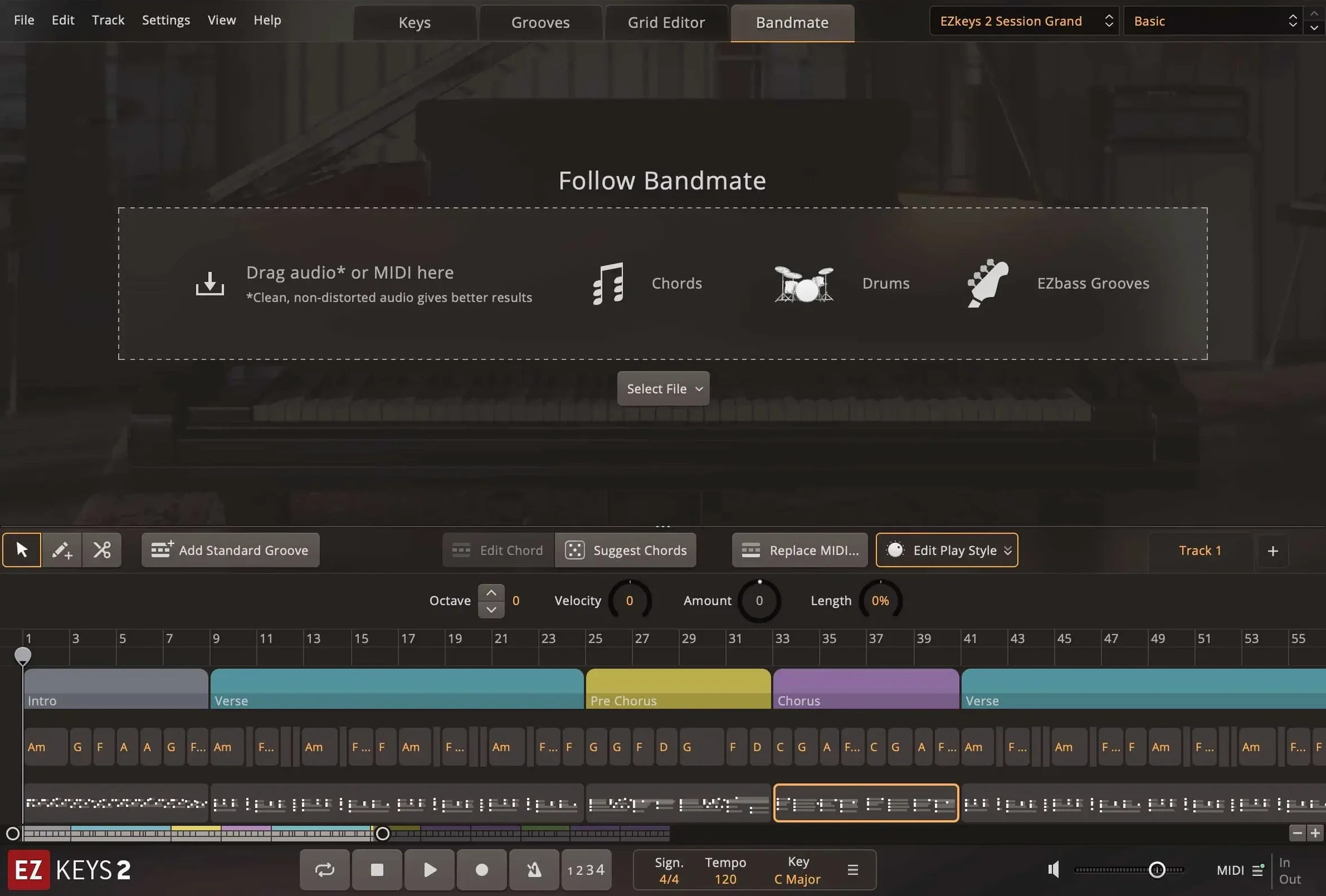 Toontrack EZkeys: slide 4 of 5 Toontrack EZkeys example 4