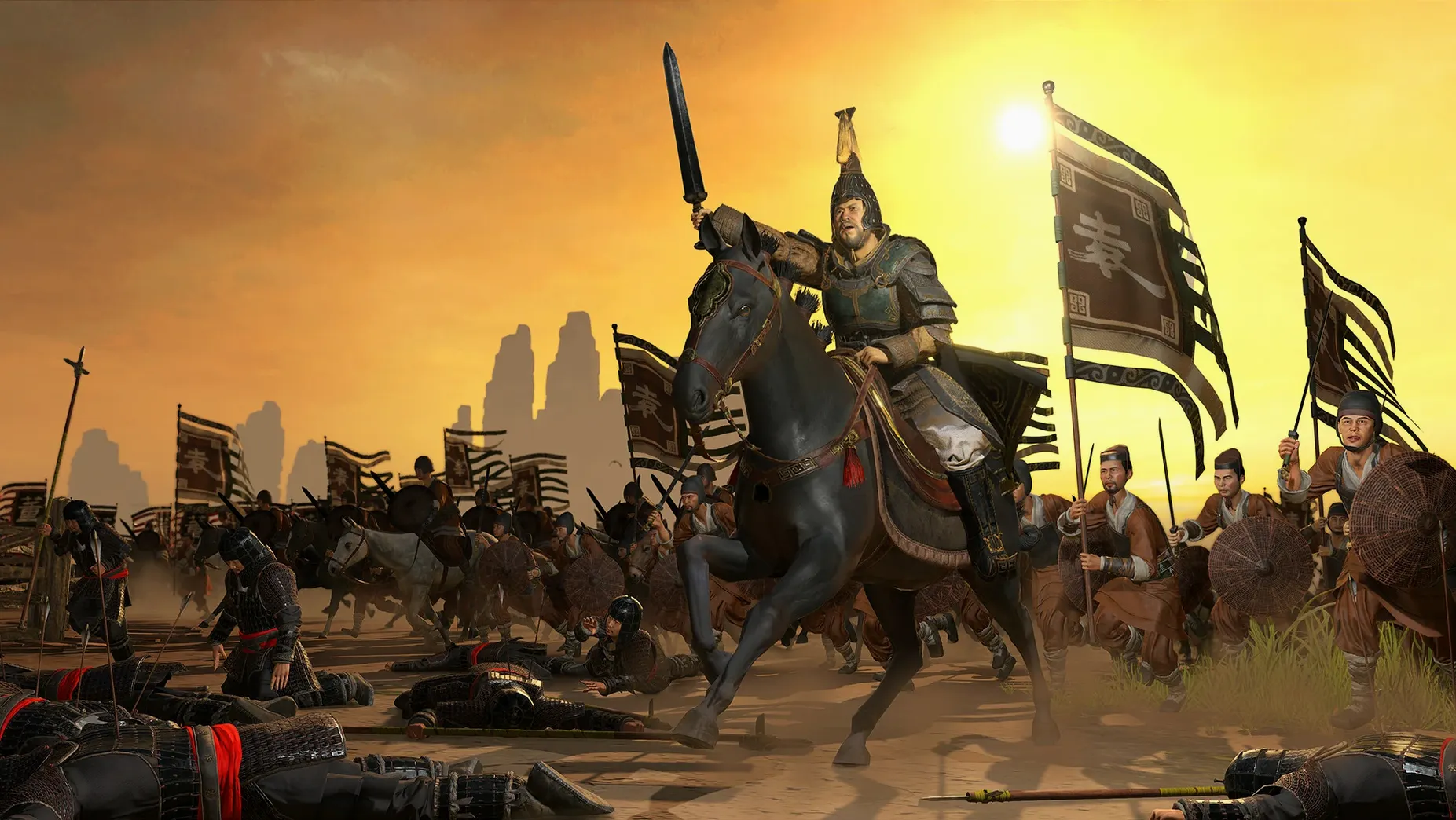Total War: THREE KINGDOMS: slide 1 of 6 total war three kingdoms macos free — main panel