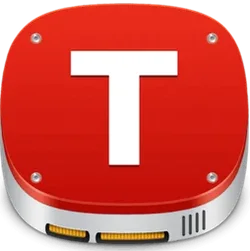 Tuxera NTFS round icon