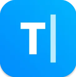 Typinator round icon