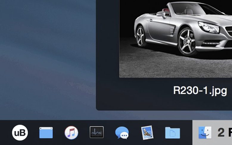 uBar tools, view 2