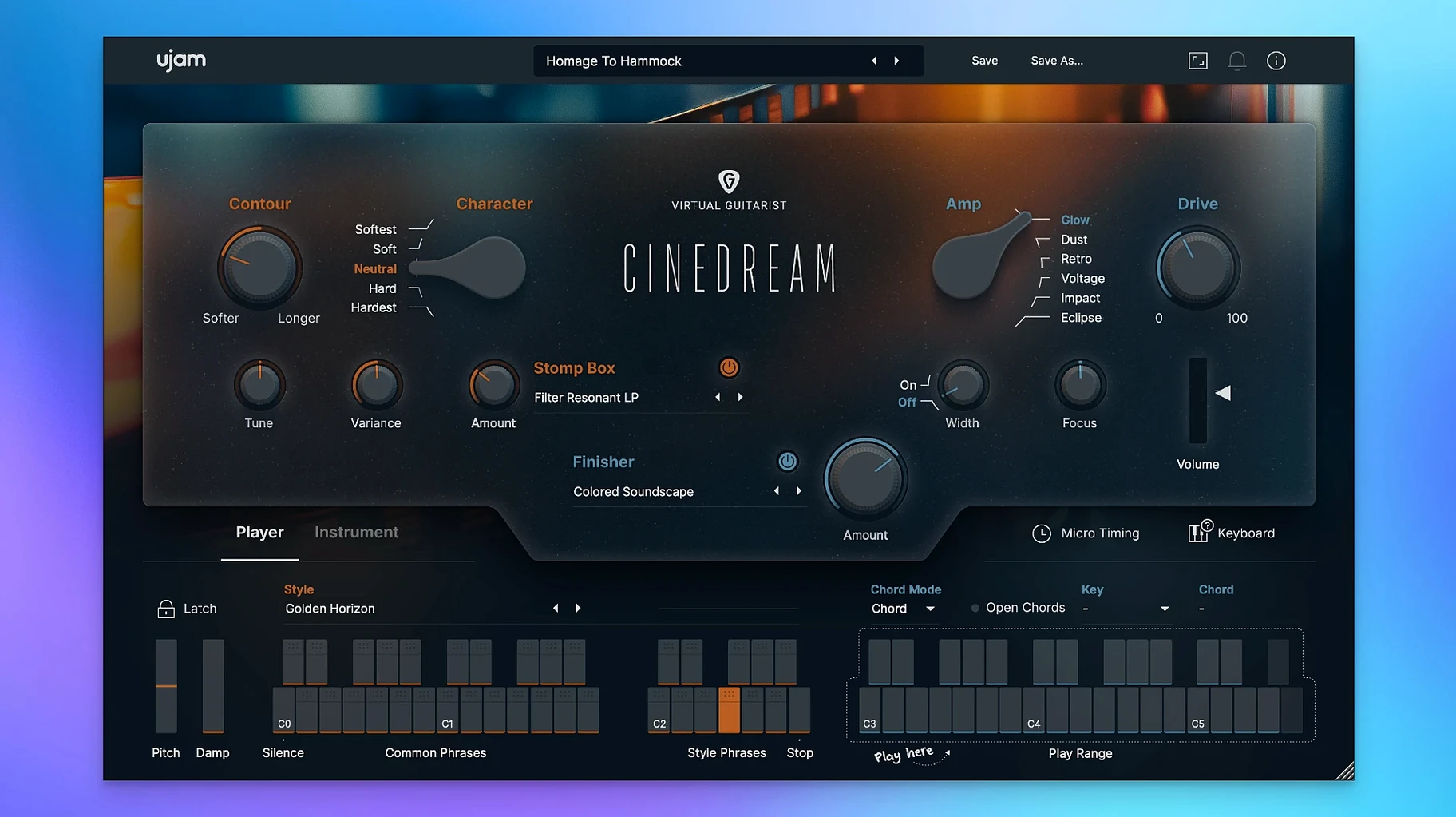 uJAM Cinedream — frame 1 cinedream mac torrent on a Mac