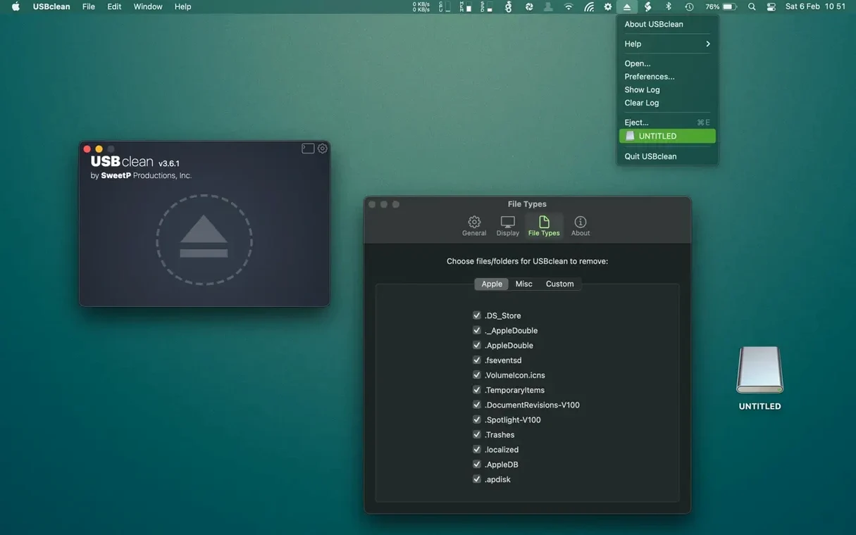 USBclean tools, view 3