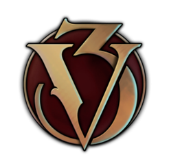 Victoria round icon