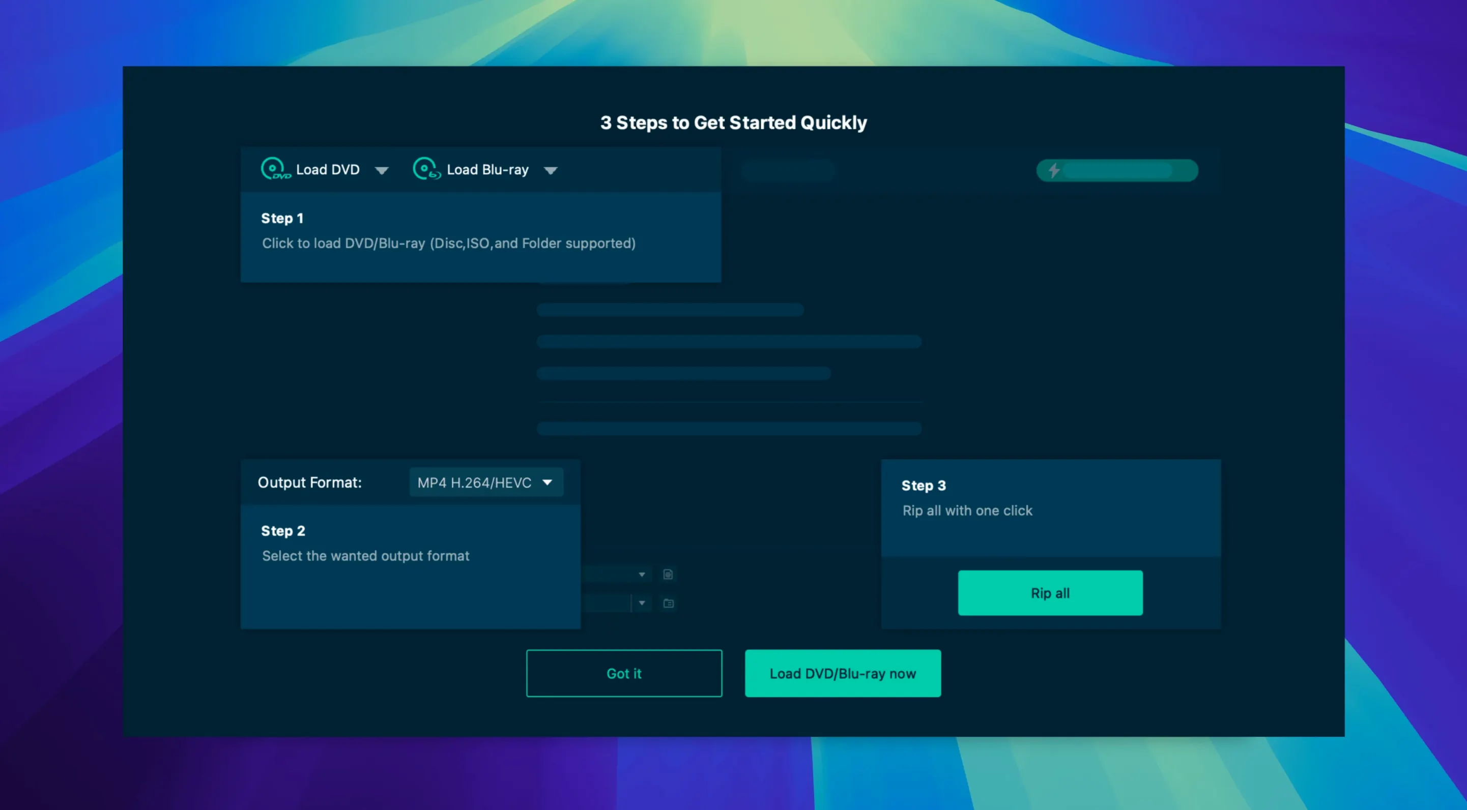 VideoByte BD-DVD Ripper — frame 1 videobyte mac on a Mac