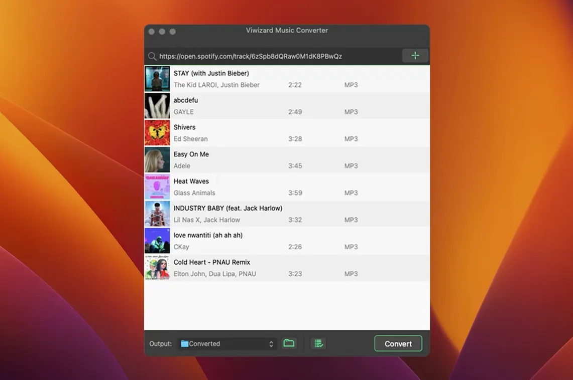 ViWizard Spotify Music Converter: slide 1 of 3 viwizard crack on a Mac