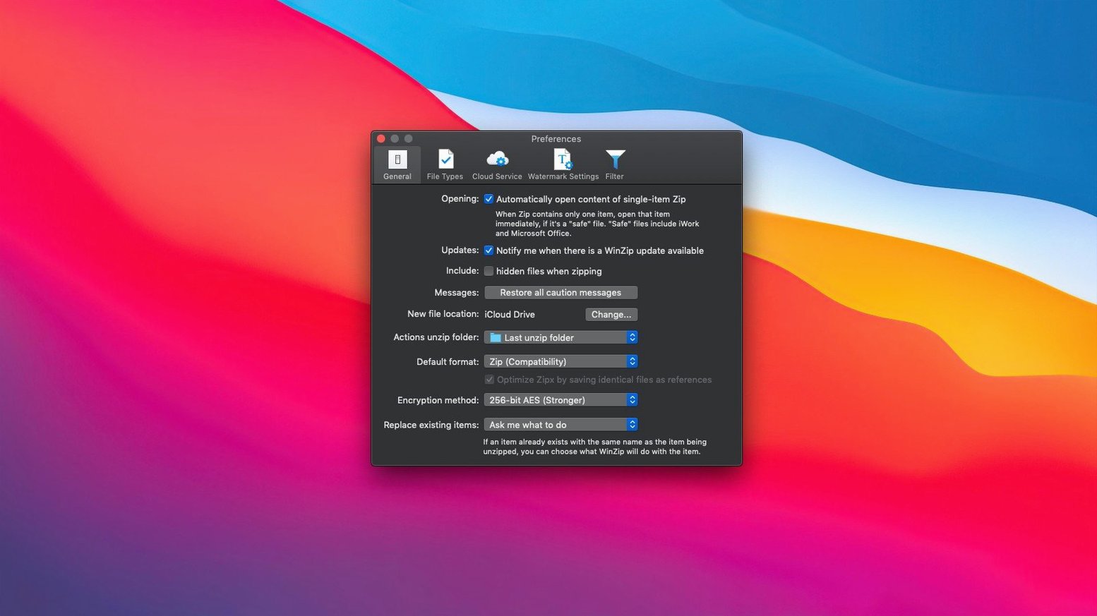 WinZip Mac Pro: slide 3 of 4 WinZip Mac Pro example 3