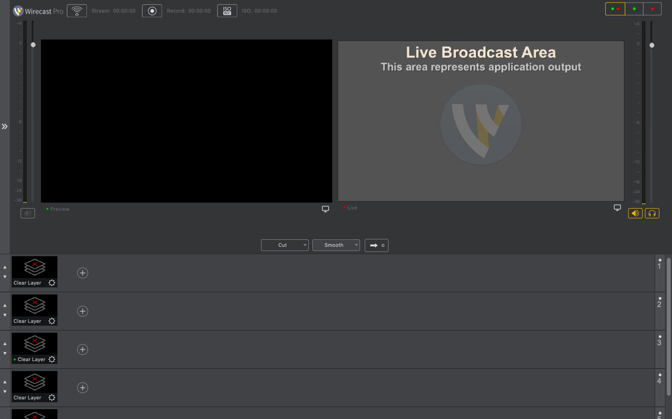 Wirecast Pro — frame 1 wirecast + crack download on a Mac