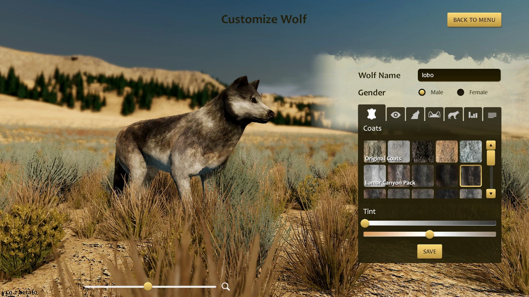 WolfQuest: Anniversary Edition — frame 1 wolfquest anniversary edition crack mac — main panel