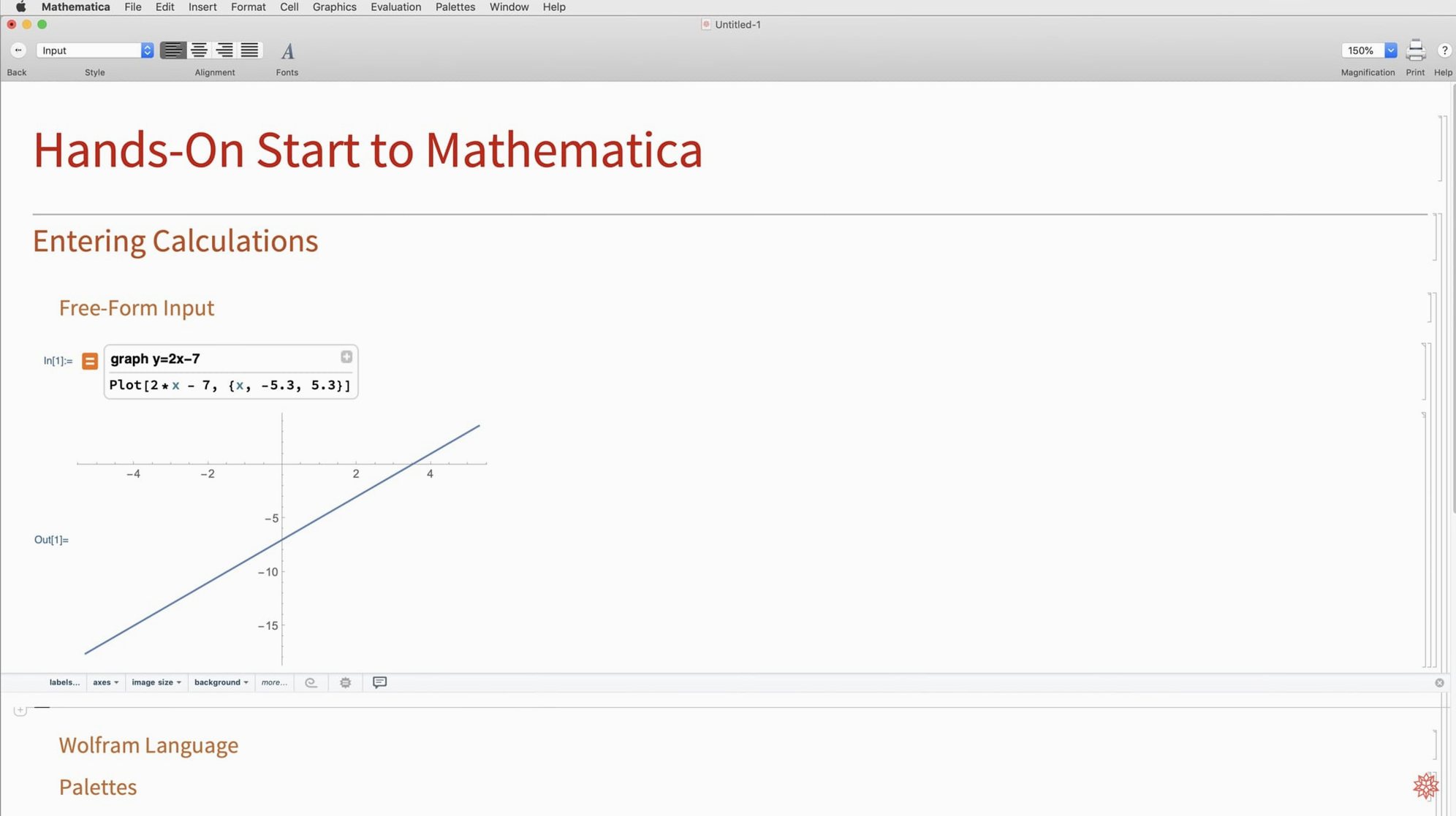 Wolfram Mathematica — frame 1 mathematica download — main panel